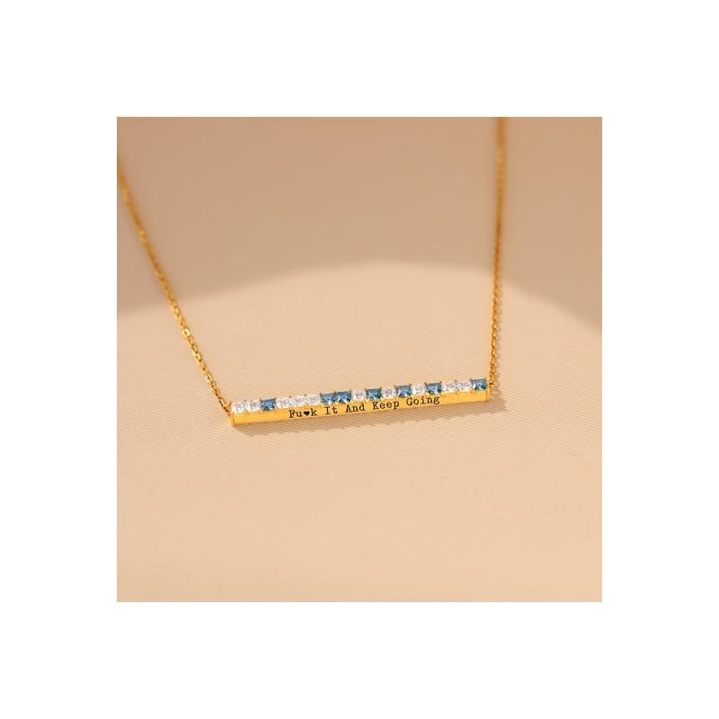 

Morse Code Alphabet Pendant Jewelry With Diamond For Ladies And Daily Use