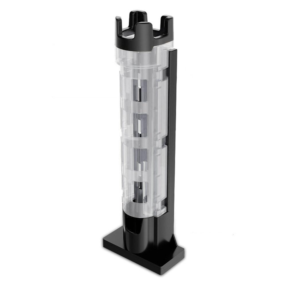 Plastic Fishing Box Pole Bracket Detachable Fishing Box Rod Display Bracket Adjustable Portable Snap Design for Angler Supplies