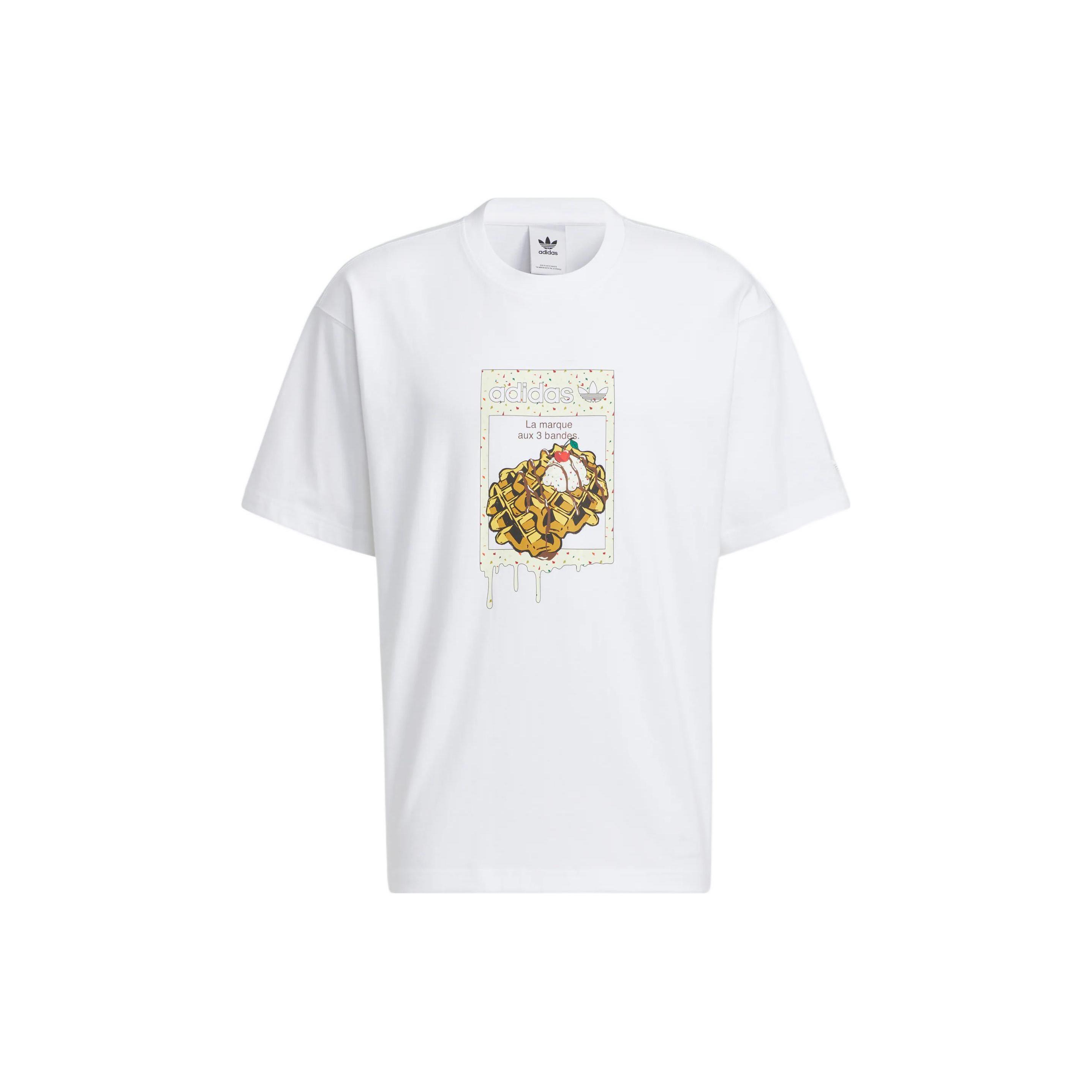 Футболка Adidas Originals Charr Morita Унисекс Белый HZ5351 XXL