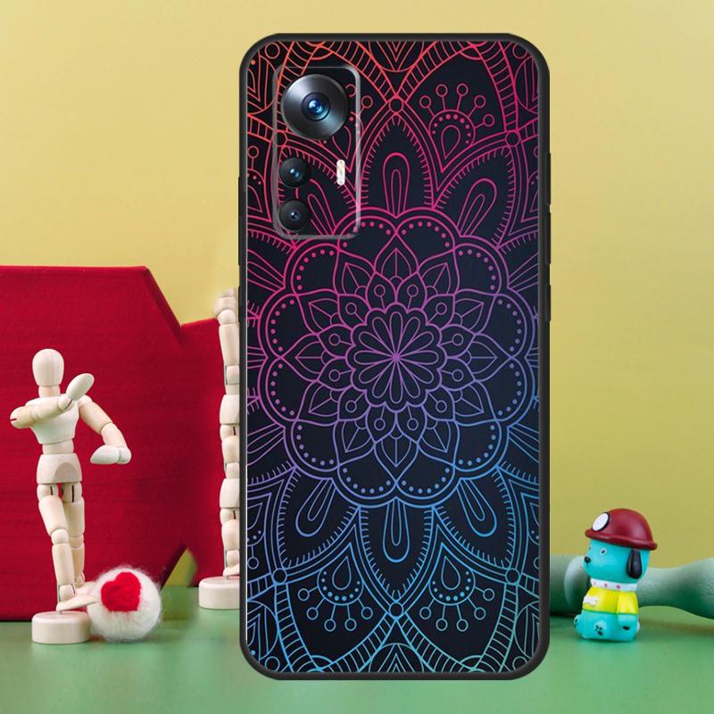 Mandala Flower Totem Case For Xiaomi 15T 14T 13T 14 15 Ultra 17 Pro Max POCO F8 Ultra F5 F6 F7 X5 X6 X7 Pro Cover
