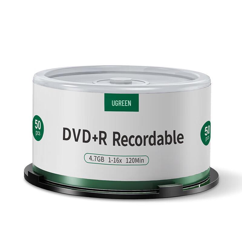 

UGREEN DVD+R Blank Discs 50-Pack