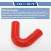 X AUTOHAUX [Inner Diameter 34mm Length 102mm] Silicone Hose Silicone