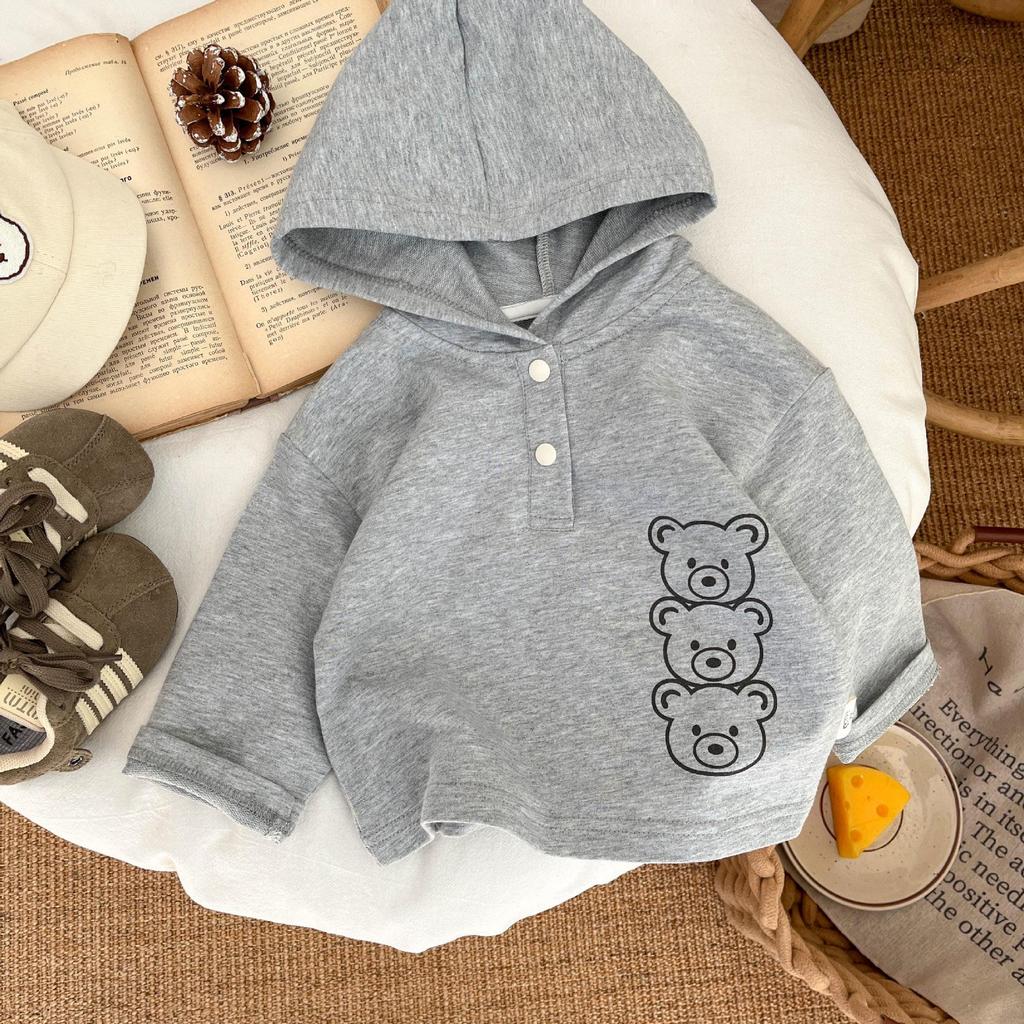 Boy's Fashionable Denim Jacket & Versatile Cuffed Pants Set