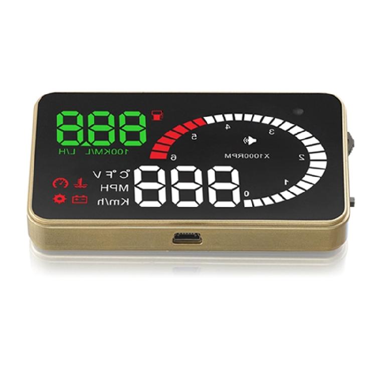 Car Head Up Display HUD Universal Digital OBD2 Speedometer Projector Screen