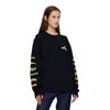 New Era SS22 Superhero Letter Pullover Sweatshirt Unisex sweatshirt Black 13075386