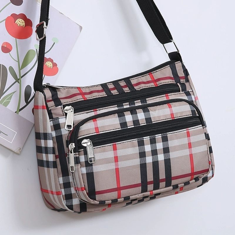Korean Version Oxford Canvas Bag Casual and Versatile Sports Travel Shoulder Bag Crossbody Bag Women's Small Bag