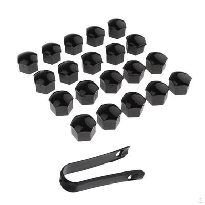 10 Pairs 19mm Auto LKW Tire Valve Cap Cover Protective Cover,