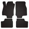 Dywaniki Samochodowe Gumowe Do: Opel  Astra G Sedan, Kombi, Hatchback (1998-2009) - Czarne, Dopasowane