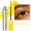 8 Colors Green Mascara Thick Curling Waterproof Natural Eyelashes Long Lasting Blue White Pink Black Eye Makeup Korean Cosmetics