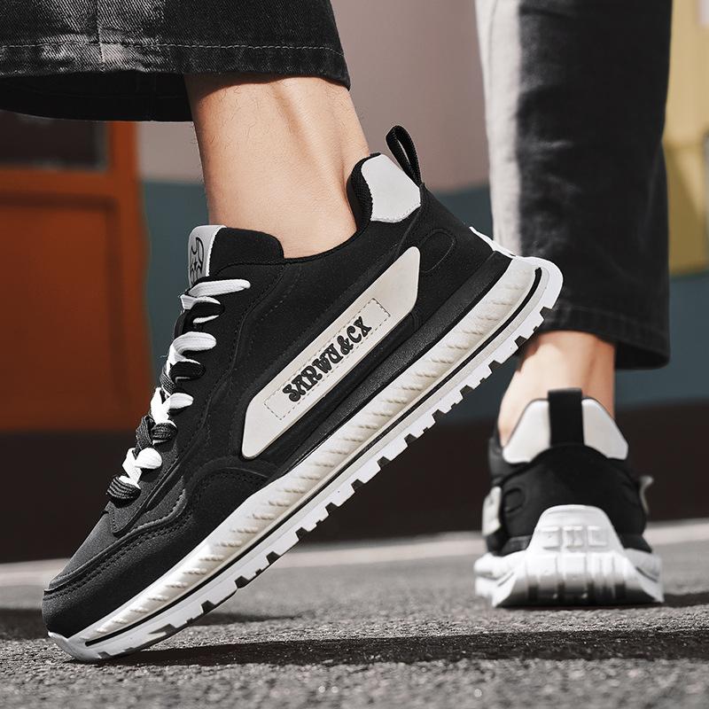 202 New Trendy Shoes Fashionable Heightening Thick Sole Comfortable Sports Casual Dad Shoes Waterproof and Non-slip Forrest Gump Shoes
