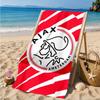 AFC Ajax Emblem Design Strandtuch, Schnelltrocknend, Pflegeleicht, Geeignet für Fitness und Strandurlaub, Sport-Essential