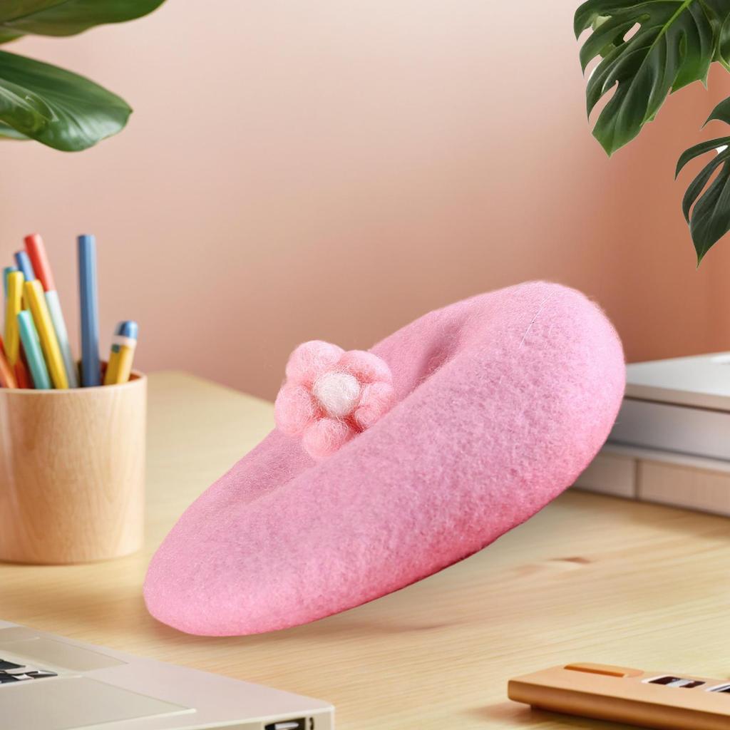 Dog Beret Pet Beret Cat Dog Hat 5 to 15Kg Small Breeds Animals Adjustable Headwear For Kitten Puppy Holiday Costume Thanksgiving
