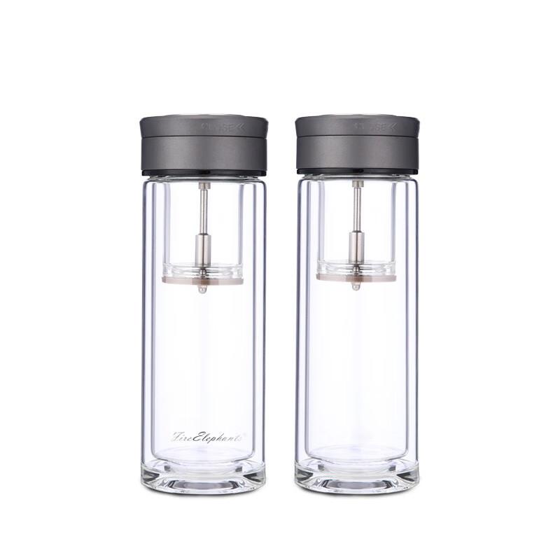 Tea Infuser Glass Bottle