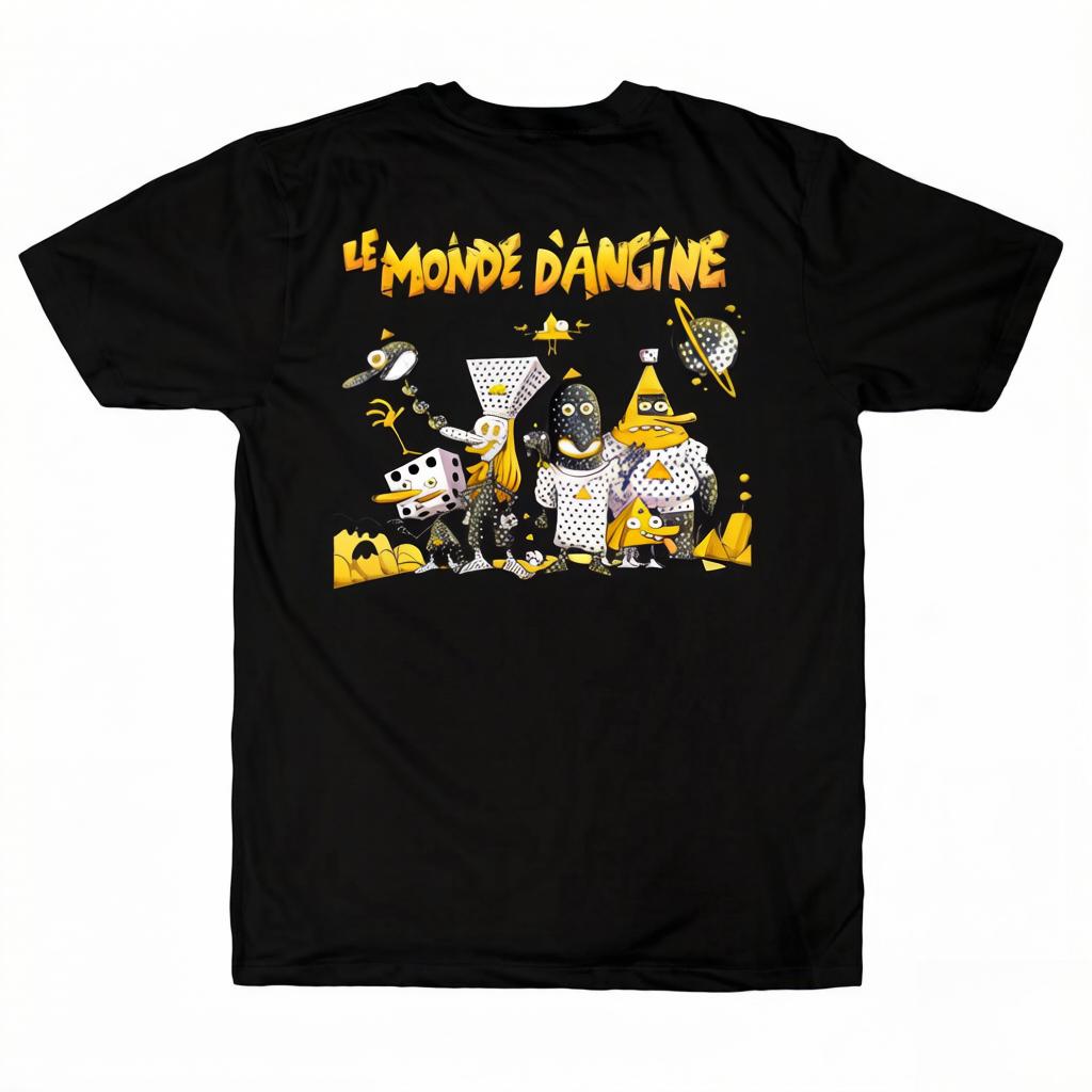 Summer Angine De Poitrine Band Vintage Music TShirt Yk Streetwear Punk Fun Rock Graphic Saying Tee Vintage Women Unisex XL
