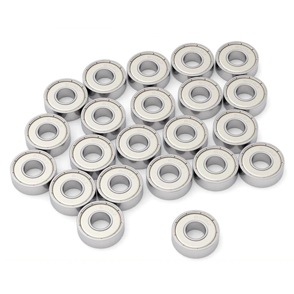 5Pcs Metal Seal High Speed Silent High Quality Deep Groove Ball Bearing 603 604 605 606 607 608 609 623 624 625 626 627 628zz