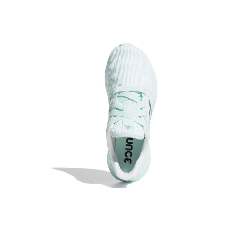 Adidas Edge Lux 3 Round Toe Lace-Up Slip-Resistant Durable Low-Top Running Shoes Women Sneaker Green BB9164