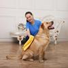Kæledyr Hundehåndklæde Ruskind Stof Håndklæde Kæledyr Bad Absorberende Håndklæde Kæledyr Pleje Håndklæde Blødt Kæledyrshåndklæde