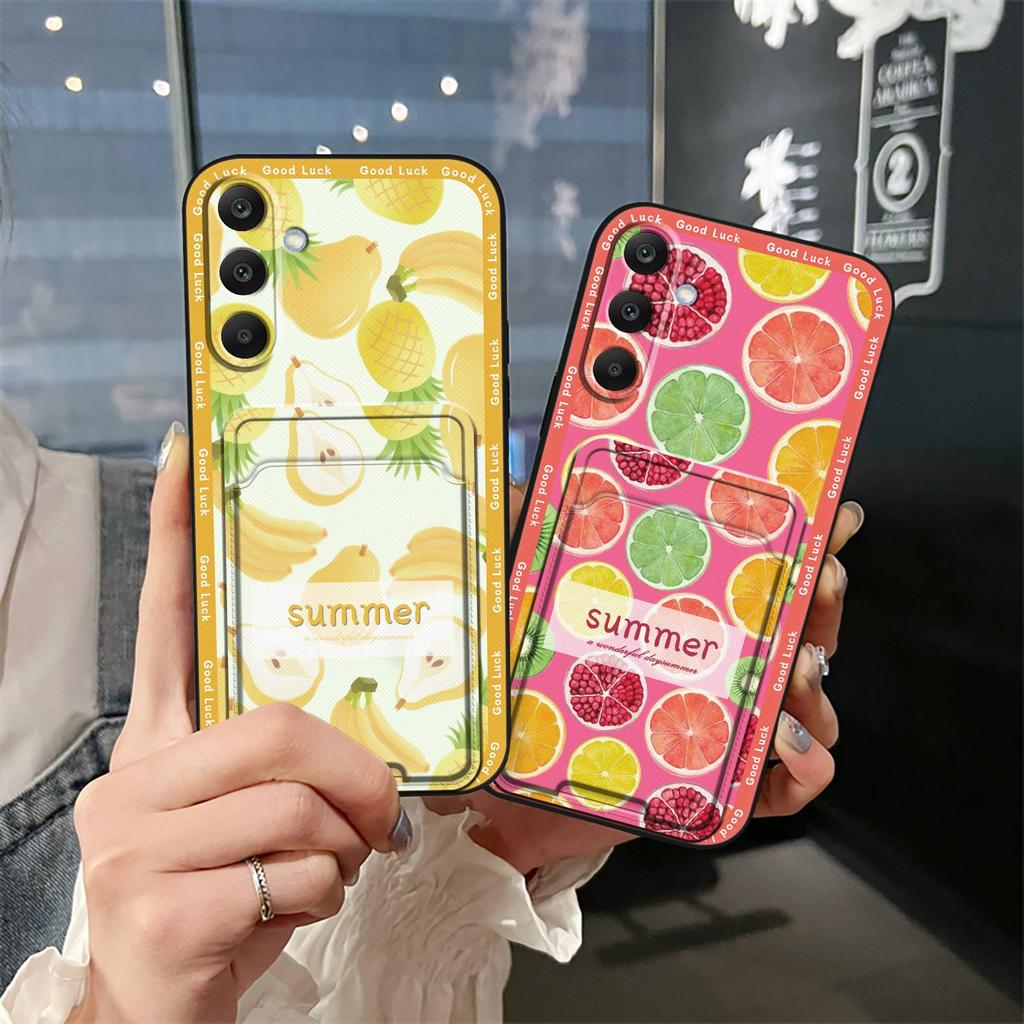 Back Cover Cover Phone Case For Samsung Galaxy A16 5G/SM-166P/E Protective TPU Card Slot Card Bag Full Wrap Shockproof