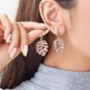 Bohemian Style Tassel & Wing Feather Earrings Set - Ethnic Retro Design