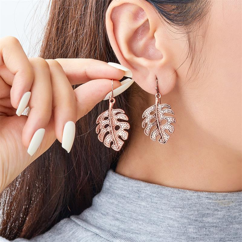 Bohemian Style Tassel & Wing Feather Earrings Set - Ethnic Retro Design