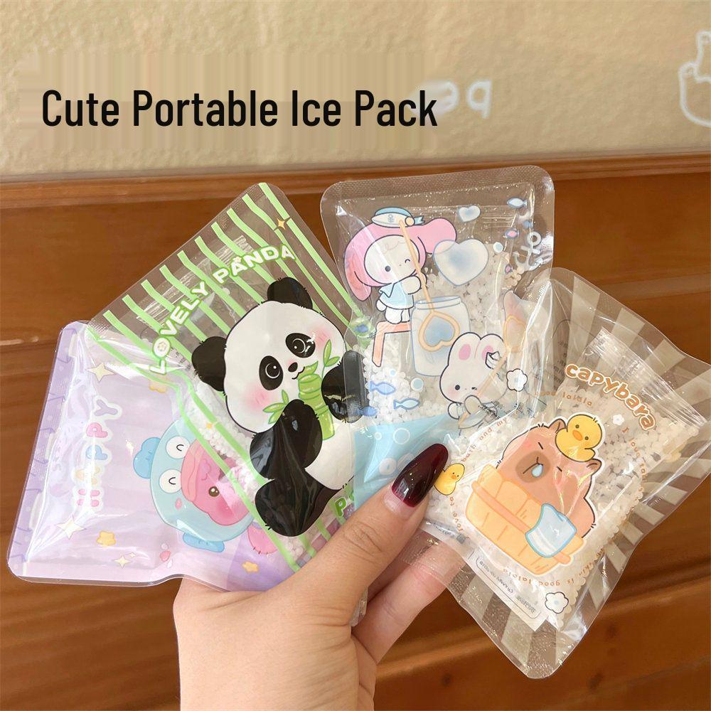 

Knock Knock Music Cartoon Ice Pack: Reusable, Portable Cooling Bag for Summer Travel & Outdoors Cartoon Ice Bag - Random Color - 1 Piece