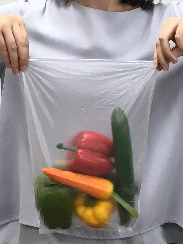 Oldi Küchenplastik-Lebensmittelaufbewahrung 200er Set mit Höhe 35 x Breite 19 x Bodenfalzbreite Dicke Beutel, Beutel, Transluzent, Stück, 3,