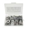 660-Piece Boxed Set of 304 Stainless Steel Waterproof Flat Washers (M3-M10)