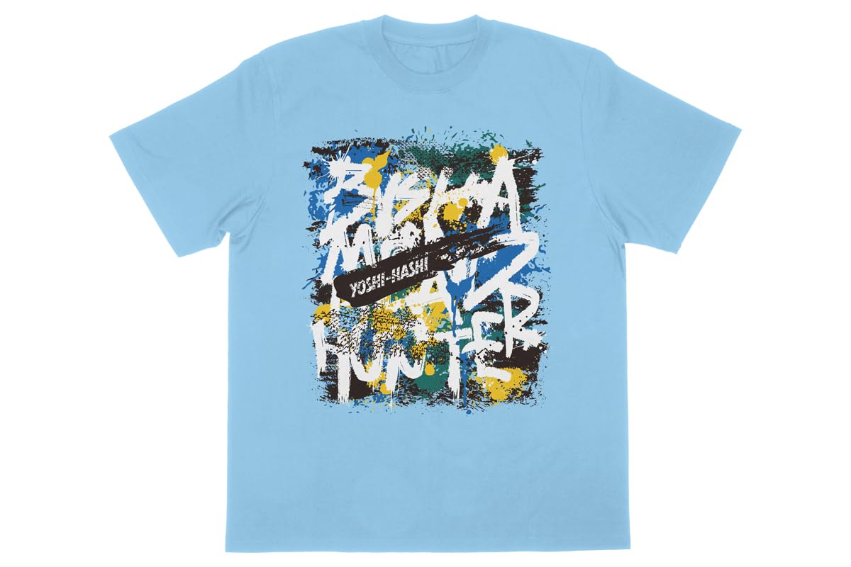 

New Japan Pro-Wrestling YOSHI - HASHI T-Shirt 2025 Light Blue XL 6306103270