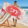 Πετσέτα Παραλίας Fortuna Düsseldorf Print, Μεγάλη Μαλακή Πετσέτα Γρήγορου Στεγνώματος για Παραλία Κάμπινγκ Κολύμπι