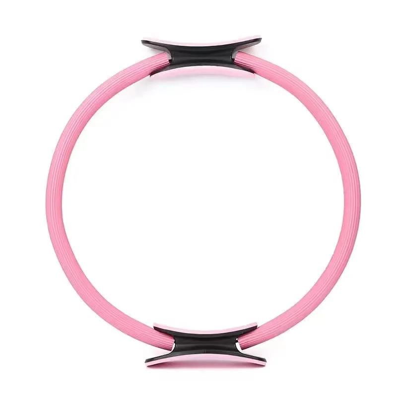 Yoga Fitness Ring Circle Pilates Women Girl Exercise Home Resistance Elasticity Yoga Ring Circle Gym Workout Pilates Accessories