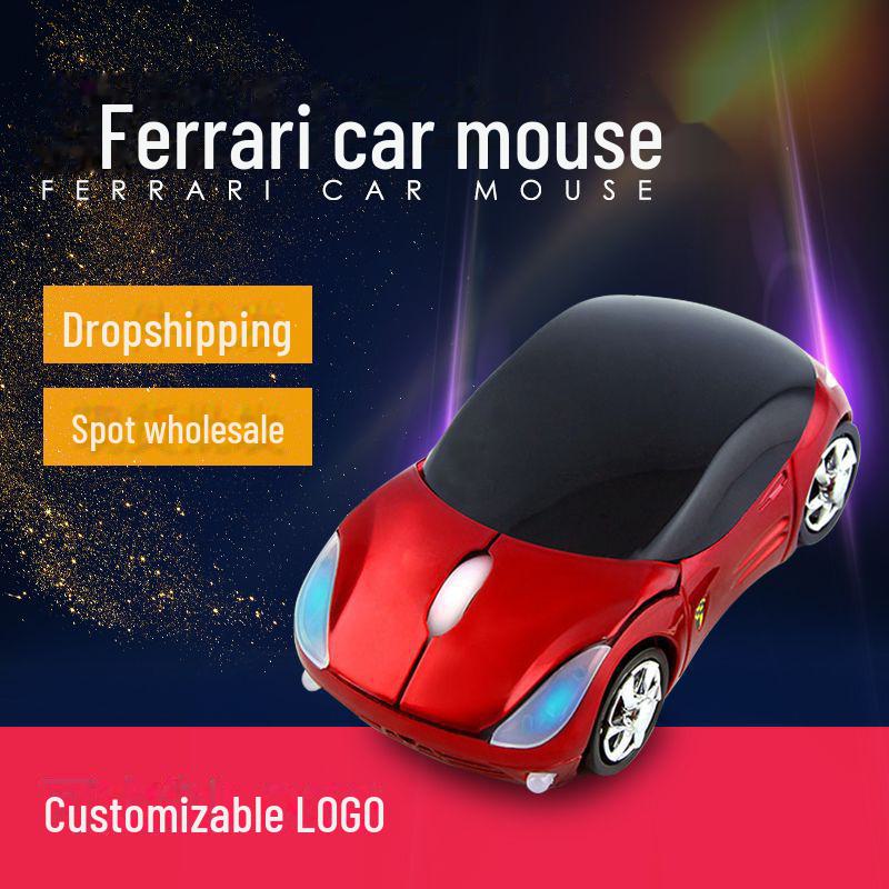 

Беспроводная автомобильная мышь Ferrari для международных заказов: Мышь для ноутбука
