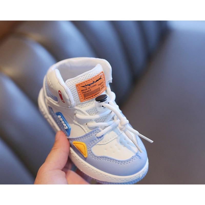 Kids Casual High Top Athletic Sneakers Sports Running Shoes For Boys Girls