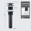 TLXT Washbasin Pop-up Drainer with Anti-odor Pipe