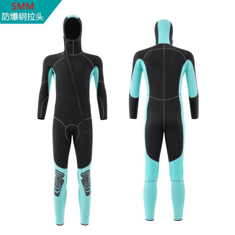 Mens Womens 3mm 5mm 7mm Neoprene Wetsuit Full Body Hooded Diving Surfing Snorkeling Cold Water Swimming