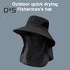 Wide Brim Bucket Hat UPF 50+ UV Protection Sun Hat Summer Outdoor Fishing Visor Hat with Neck Flap And Face Guard for Camping Hiking Gardening