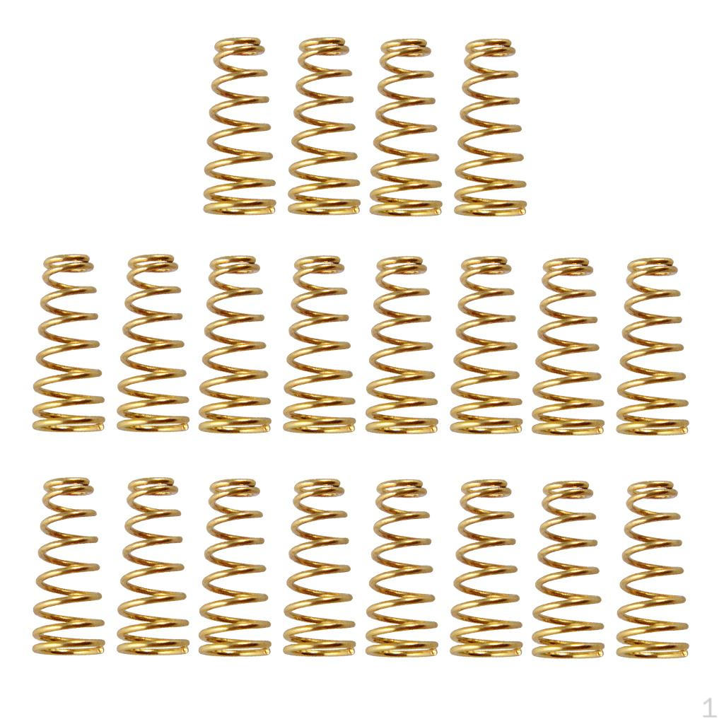 

20 шт. Электрогитары Бас Звукосниматели Бриджевые Тейлы Пружины