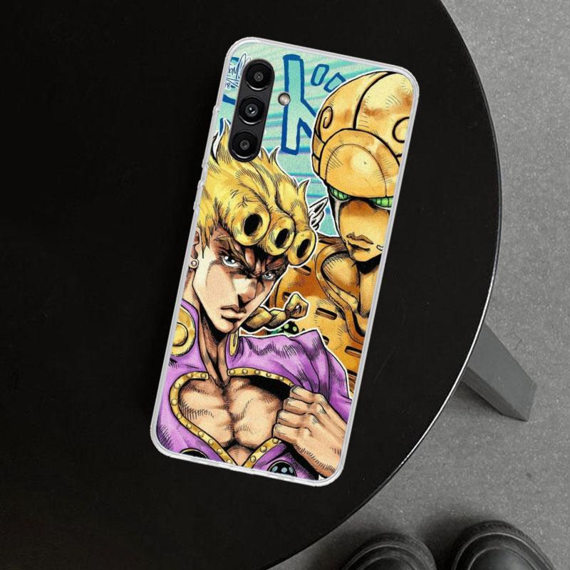 JoJo Adventure Giorno Giovanna Phone Case Cover for Samsung Galaxy A17 A16 A26 A36 A56 A57 A37 A15 A25 A35 A55 A14 A24 A34 A54 A