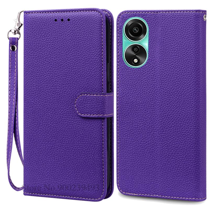 For OPPO A78 4G Case Leather Flip Wallet Case For OPPO A78 CPH2565 Phone Case For OPPO A78 5G CPH2483 CPH2495 Cover Fundas
