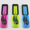 1PCS Camping Portable Cutlery Travel Fork Picnic Set for Child Dinnerware Camping Picnic Set