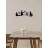 Rustic Metal Wall Art Forest Mountain Landscape Home Decor