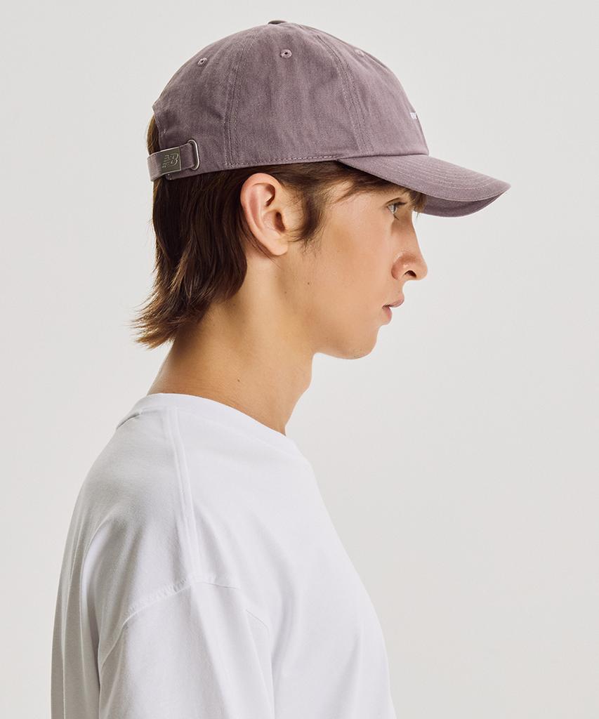 Nyuballanseu Nbgdgf1102 / Letter Logo Ball Cap (Purple)