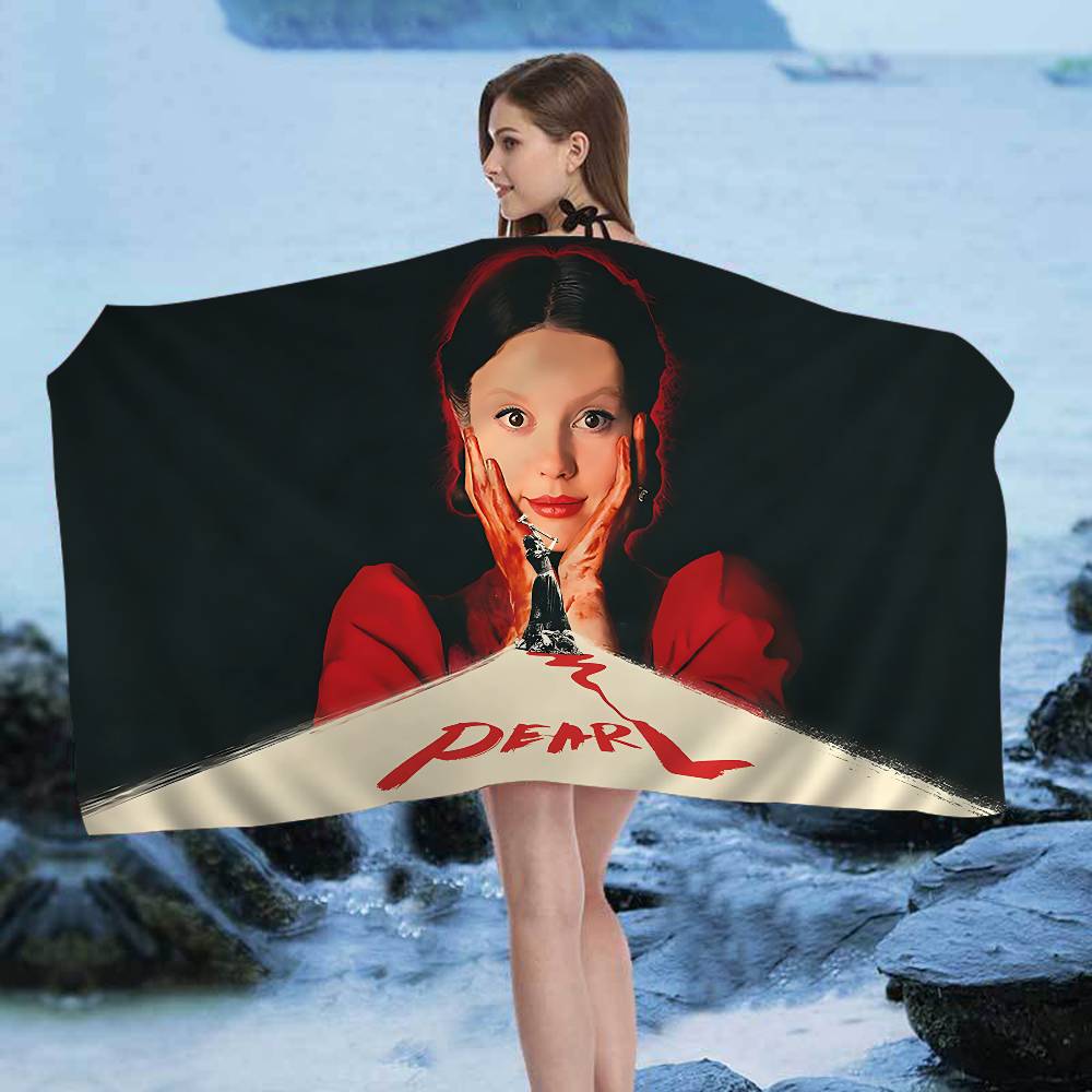 Drama Movie P-Pearl Bath Towel Microfiber Soft Water Absorbing Breathable For Girl Kids Decorative Cartoon Beach Towel