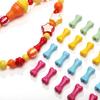2Pcs Acrylic Bone Beads For DIY Necklace Bracelet Earrings Jewelry Making Craft Accessories