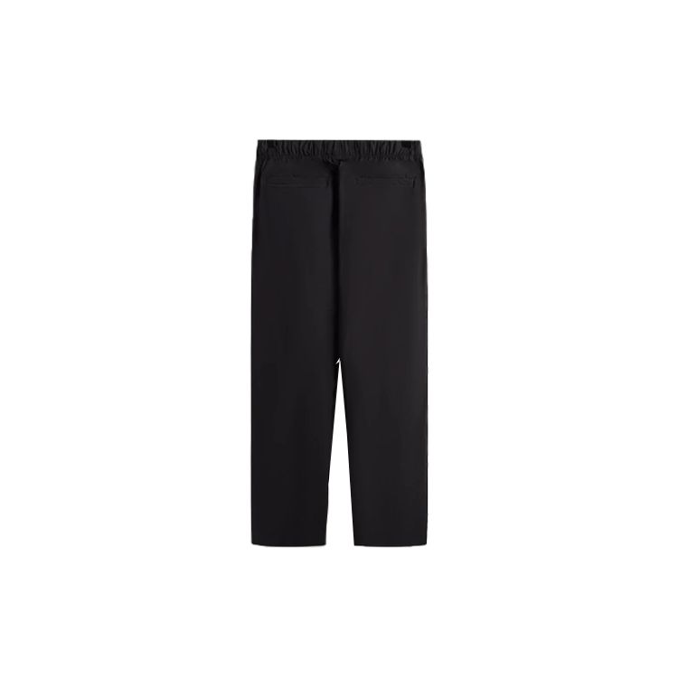 Kith 101 Belted Callum Pant Black Men Bottoms KHM060557-001