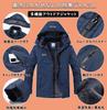 Yucahype Multifunctional Mountain Sizes Hiking Perfect for and Winter Men's Fleece-Lined Jacket, L-6XL, Windbreaker, Coat, Windproof, Waterproof,