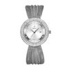 Luxury Women Wrist Watch Yalalusi Crystal Circle Dial Waterproof Quartz Dress Watch with Brand Gift Box Ideal Gift for Girlfrien