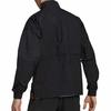 adidas Casual Sports Windproof Workwear Stand Collar Jacket Men’s Black