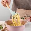12Pcs Silicone Kitchen Utensils With Storage Bucket High Temperature Wooden Handle Resistant And Non-Stick Pot Spatula Spoon