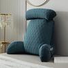 Cooling Silk Lumbar Support and Pregnancy Pillow - Universal Armrest and Backrest for Bed, Sofa, Dormitory