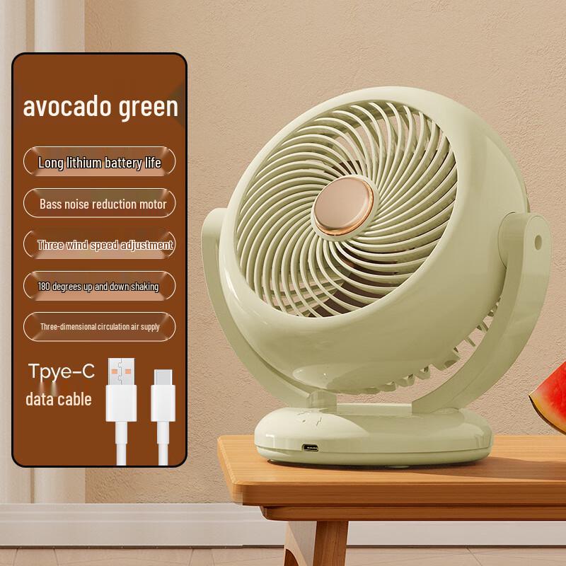 Wolafen Scholar Portable USB Desk Fan